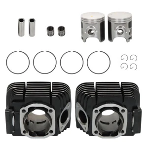 Juego para Yamaha Rd350 Cilindro Kit de Reconstrucción Pistones Anillos Pasadores 1973-75 EE. UU./Reino Unido - Imagen 1 de 12