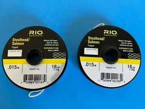 2-spools RIO Salmon/Steelhead Tippet-16 lb-30 yd, - Picture 1 of 1