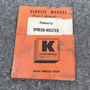 Koehring Co. Flaherty Spread-Master Service Manual #207 Streuer - Bild 1 von 15
