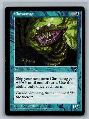 Magic The Gathering Visions Chronatog MTG TCG CCG - Image 1 of 2