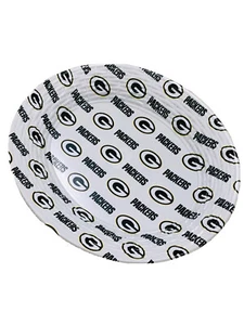 Set of 3 Green Bay Packers Party Molded Oval Serving Platter - Picture 1 of 4