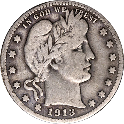 1913-D Barber Quarter Great Deals From The Executive Coin Company Cover
