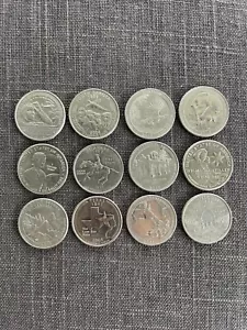 Set Of 12 Rare US Quarters, Collectibles - Picture 1 of 17