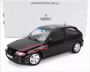 NOREV 183671 OPEL - ASTRA F GSi 1992 - BLACK - 1/18 - Foto 1 di 2
