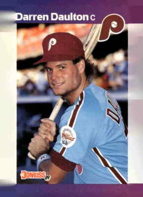 1989 Donruss #549 Darren Daulton - Image 1 of 2