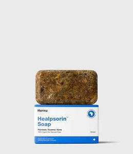 Organic African Black Soap Healpsorin Soap - COSMOS Coconut & Palm Oil - Protect - Picture 1 of 5