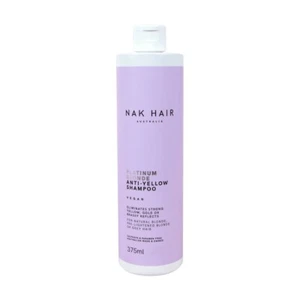 NAK Platinum Blonde Shampoo Blonde Hair Toning 375ml - Picture 1 of 1