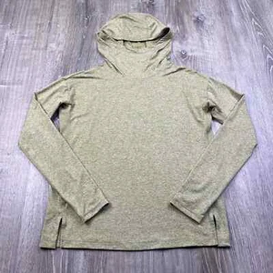 Athleta Uptempo II Elevate Hoodie Sweatshirt- Olive Heather-Plus Size 3X-NWT - Picture 1 of 3