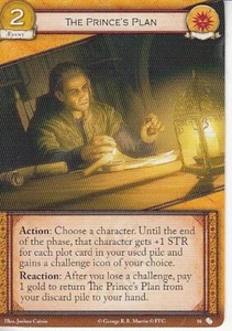 The Prince's Plan AGoT LCG 2.0 Game of Thrones All Men Are Fools 16 - Picture 1 of 1