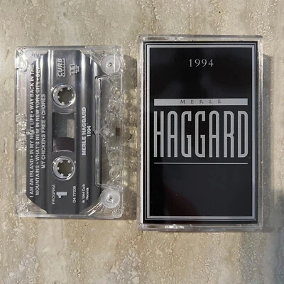 Cassette Merle Haggard 1984 © Curb Records Tested (New Case) - Image 1 of 2