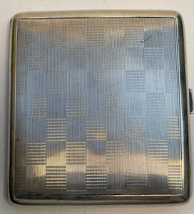 Funda de cigarrillos Dinamarca plata 925 francotiradores precio 1936 H.Steffensen estuche - Imagen 1 de 6
