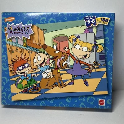 Vintage Rugrats 100 Piece Jigsaw Puzzle 1998 SEALED Nickelodeon Mattel - Image 1 of 4