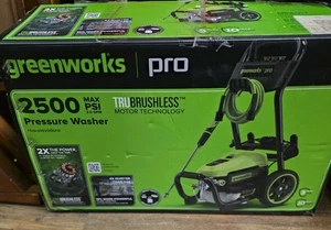 Greenworks Pro 2500 Psi Brushless Electric Pressure Washer - Picture 1 of 3
