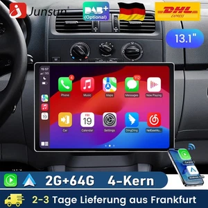 Für Skoda Fabia 2 08-13 Android 13 Autoradio GPS Navi DAB+ 2G+64G 13.1" Carplay  - Bild 1 von 14
