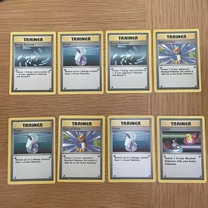 Pokémon TCG Base Set Trainer Job Lot x8 NM 1999 - Picture 1 of 9