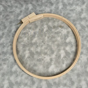American Heritage 14" Wooden Embroidery Hoop M14 Cross Stitch Quilting Ring - Picture 1 of 4