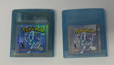 Pokemon: Crystal, Original, NEW BATTERY AND SHELL w/ HOLO LABEL - Image 1 of 3