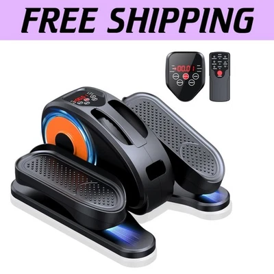 Compact Elliptical Trainer with 12 Resistance Levels & Remote for Home Fitness - Image 1 of 4