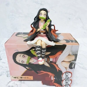 Demon Slayer Kimetsu no Yaiba Perching Noodle Stopper Figure Toy Nezuko - Picture 1 of 7