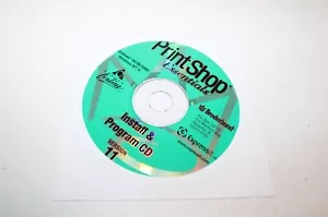 Broderbund The Print Shop Essentials Version 11 (CD, Disc Only) Windows 95-2000 - Picture 1 of 1