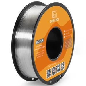 GEEETECH Filamento HS-PLA Transparente 1.75mm 1kg/rollo Consumibles para Impresora 3D - Imagen 1 de 8