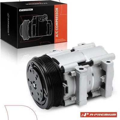 Compresor de aire acondicionado con embrague para Ford Taurus Thunderbird 89-97 Taurus Mercury Sable Foto 1 de 4