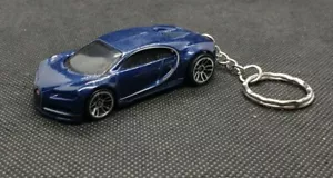 Hotwheels Bugatti chiron keyring diecast car - Picture 1 of 5
