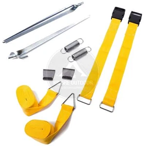 KIT DE AMARRE FIAMMA S AUTOCARAVANA AMARILLA F35 F45 F65 TOLDO CARAVANA - Imagen 1 de 6