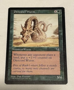 1x Dirtcowl Wurm - Tempest - MTG - Magic the Gathering - LP - Picture 1 of 2