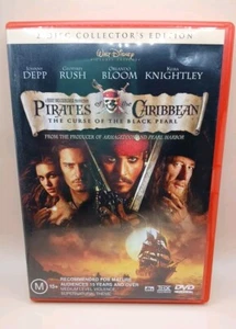 Pirates of the Caribbean DVD - The Curse of the Black Pearl - Pre-owned * - Picture 1 of 2