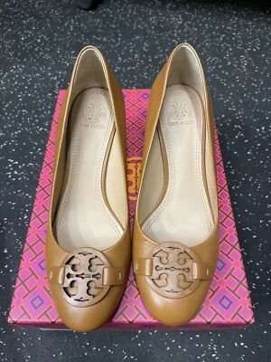 Tory Burch miller 65mm Wedge Veg Nappa- Cuoio color_ Size 7 - Image 1 of 4