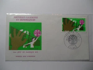 STAMPMART : NOVELLE CALEDONIE ET DEPENDANCES 1975 VOLLEY BALL PACIFIC GAMES FDC - Picture 1 of 2