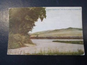 Postcard - Worthing : The Golf Links & Cissbury E_46207 (1915 Photochrom Co Ltd) - Picture 1 of 2