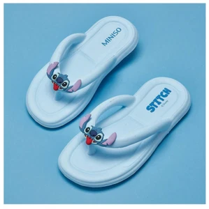 Disney Stitch Cloud Comfort Thong Sandal Slippers 3D Cushioned Slip-On Slides - Picture 1 of 20