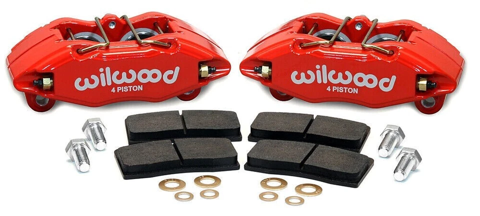 Wilwood Forged DPHA Front Caliper Kit Red For Acura Integra / Honda Accord Civic - Image 1 of 3
