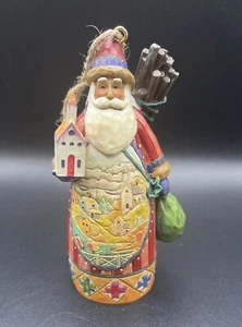 Jim Shore Heartwood Creek God’s Blessings Are Forever Santa Ornament - Picture 1 of 7