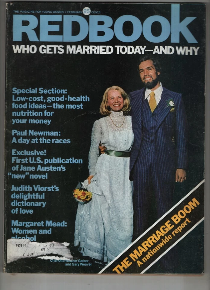 Redbook Mag Paul Newman Charlotte & Gary Weaver February 1975 012722nonr - Image 1 of 1