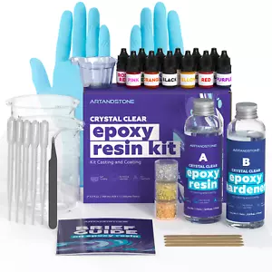 Crystal Clear Epoxy Resin Kit - 11.8 Oz - Picture 1 of 15