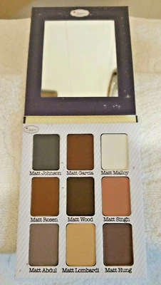 The Balm Meet Matt Nude Matte Eyeshadow Palette 9 Shades New in Package - Image 1 of 3