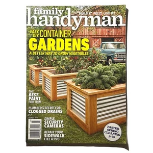 Family Handyman Magazine Mar 2019 Home Improvement DIY Shelter Outdoor Garden - Imagen 1 de 1
