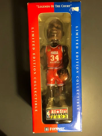 Collectable Lakers Shaquille O'Neal 2003 NBA All Star Bobblehead New Open Box Cover