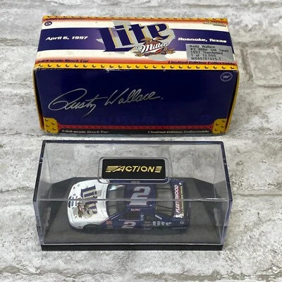 #2 RUSTY WALLACE  Miller Lite 1997 Thunderbird  ACTION 1:64 Winston Cup - Image 1 of 4