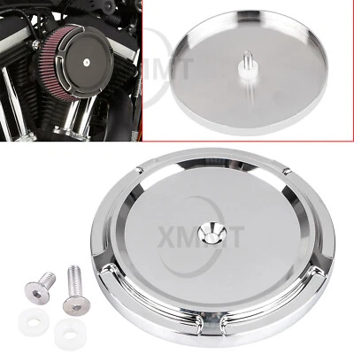 Chrome Sucker Air Cleaner Cover For Harley Street Road Glide V-Rod VRSCX USA - Изображение 1 из 4