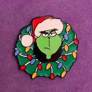 Pin, Badge, Anstecker, Weihnachten, Grinch - Bild 1 von 3