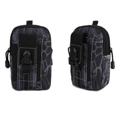 战术 Molle 小袋军用 EDC 实用小工具腰带腰袋口袋收纳袋 — 第 1/4 张图片