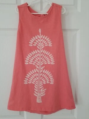 VESTIDO NARANJA SIN MANGAS TEA COLLECTION NIÑAS - TALLA 6 Foto 1 de 3