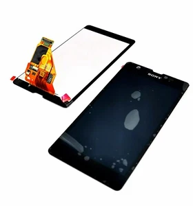 Sony Xperia ZR M36h C5502 C5503 LCD Bildschirm Display Touchscren Schwarz - Bild 1 von 1