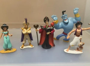 Aladdin Mattel Applauds Collectable figures 1994 set of 4 & McDonald’s Genie - Picture 1 of 14