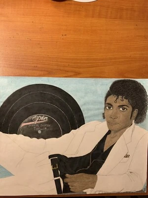 Retrato de Michael Jackson Foto 1 de 3