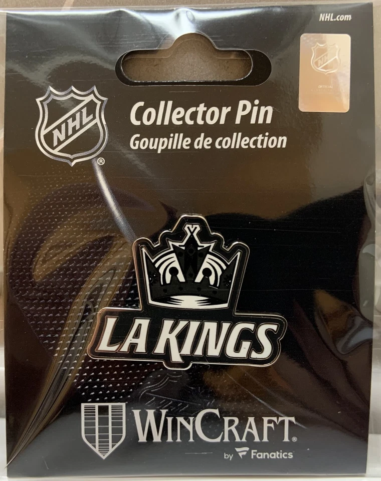 LOS ANGELES KINGS LA KINGS LAPEL COLLECTOR PIN NEW WINCRAFT - Image 1 of 1
